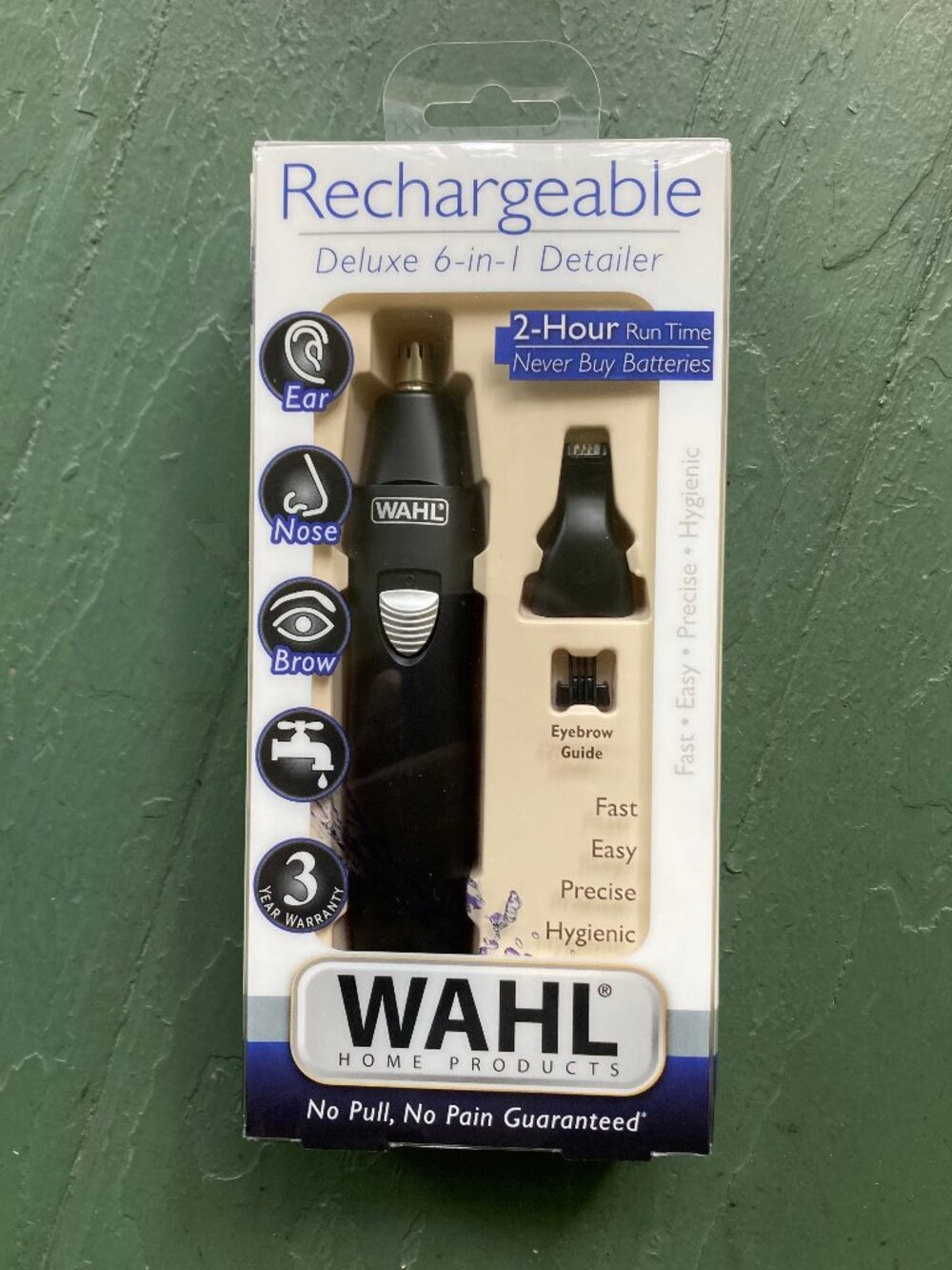 Wahl Deluxe Rechargeable 6-in-1 Detailer, NWT